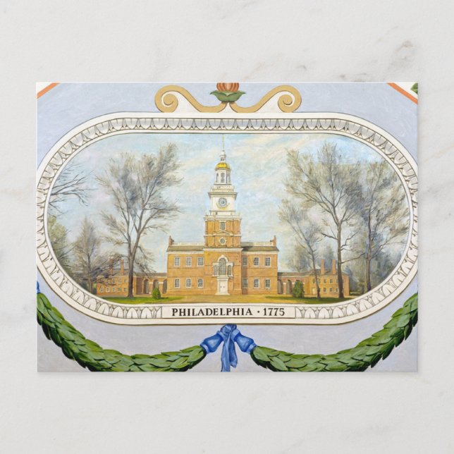 Independence Hall - Philadelphia, Pennsylvania Postcard (Front)