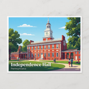 Independence Hall Philadelphia Pennsylvania Postcard