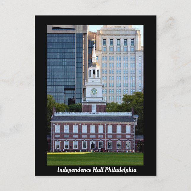 Independence Hall Philadelphia Postcard (Front)
