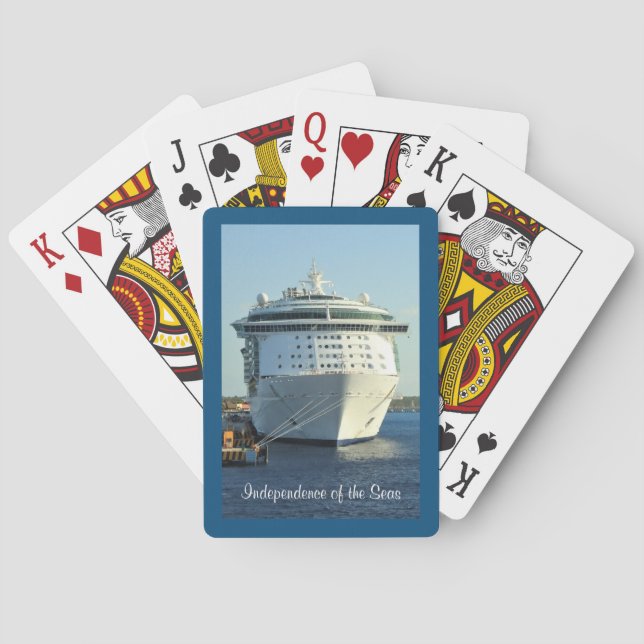 Independence in Cozumel Poker Cards (Back)