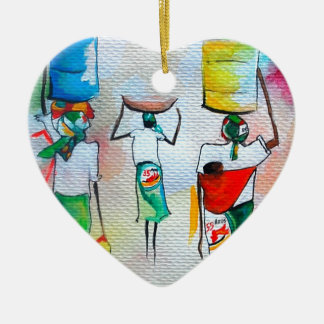 Independence in Mozambique! Ceramic Ornament