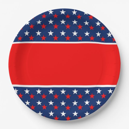 Independence July 4th Party Paper Plates