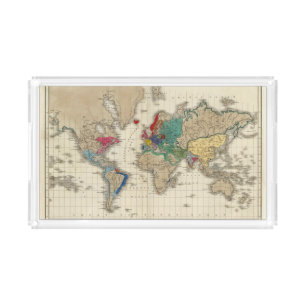 Independence of The United States 1783 AD Acrylic Tray