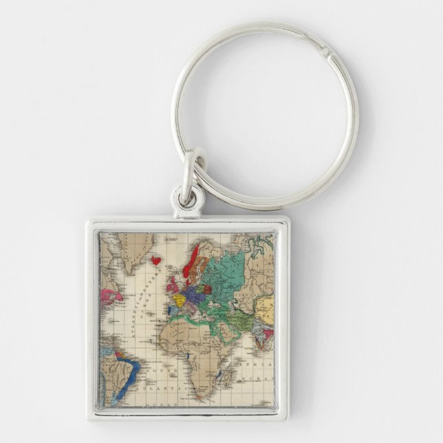 Independence of The United States 1783 AD Keychain (Front)