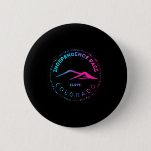 Independence pass elevated colorado mountain neon button