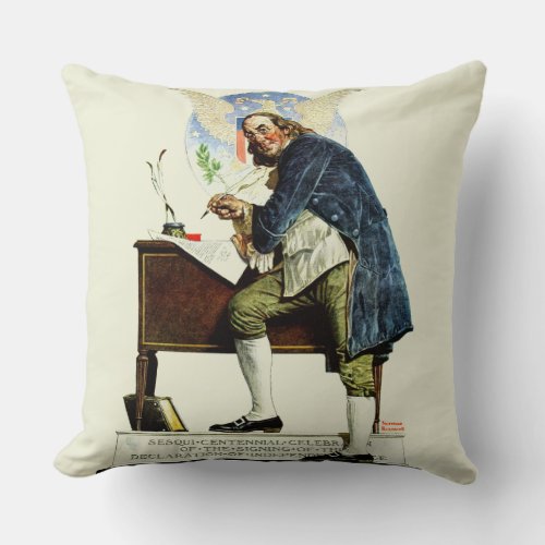 Independence Throw Pillow