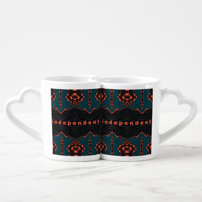 Independent and Proud! Coffee Mug Set (Back Nesting)