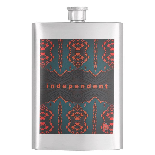 Independent and proud flask (Front)