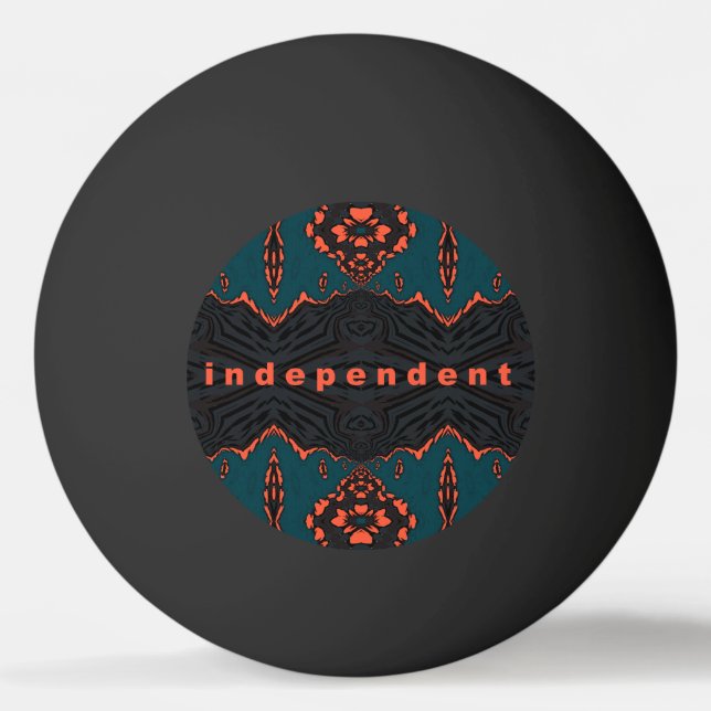 Independent and proud Ping-Pong ball (Front)