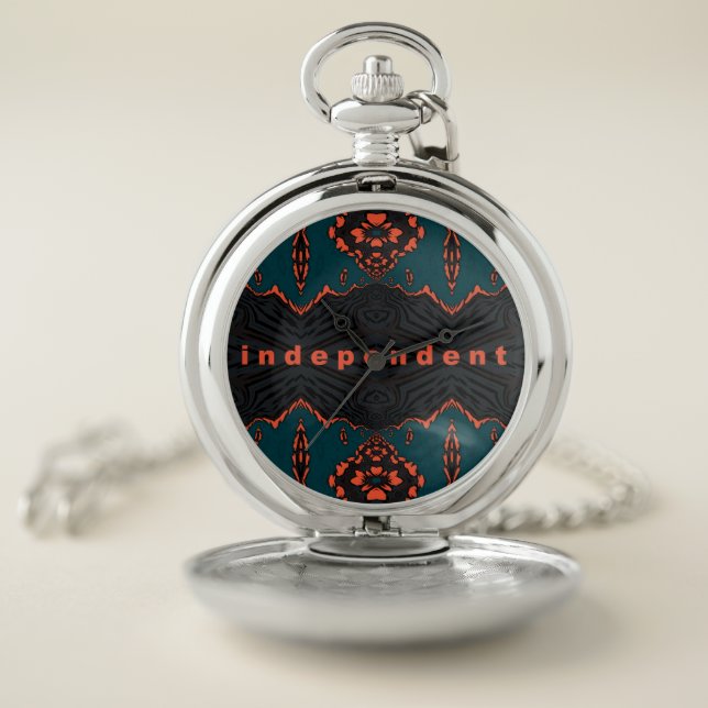 Independent and Proud! Pocket Watch (Inside)