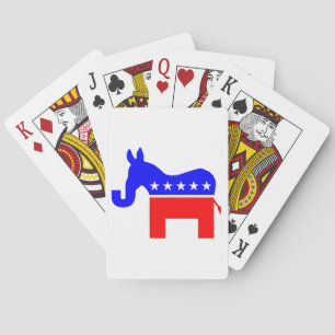 INDEPENDENT & BIPARTISAN - Donkey/Elephant Hybrid Poker Cards