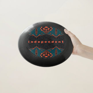 Independent in Orange and Green Wham-O Frisbee