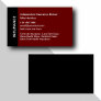 Independent Insurance Agent  Business Card