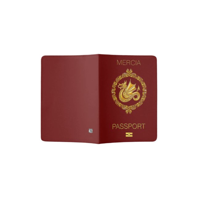Independent Mercia Passport Cover (Opened)