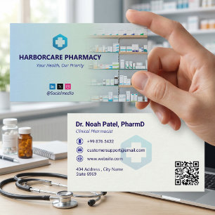 Independent Pharmacy Ocean Light Business Card