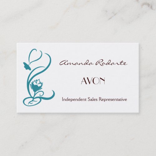 Independent Sales Representative  Amanda Rodarte Business Card