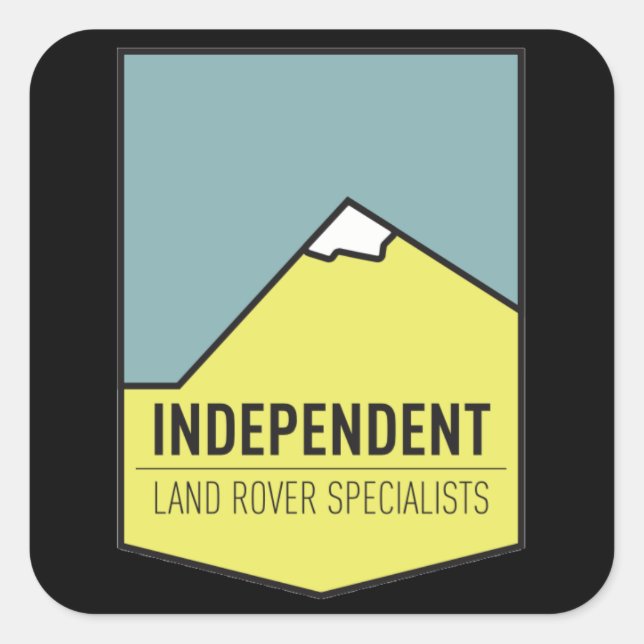 INDEPENDENT SQUARE STICKER (Front)