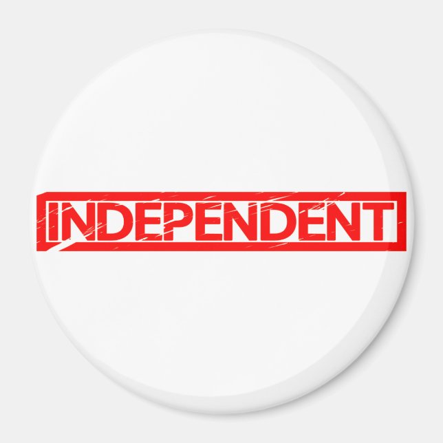 Independent Stamp Magnet (Front)
