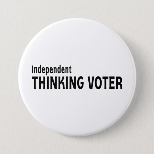 Independent Thinking Voter Button