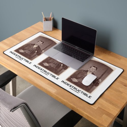 Indestructible Phineas Gage Cerebral Localization Desk Mat