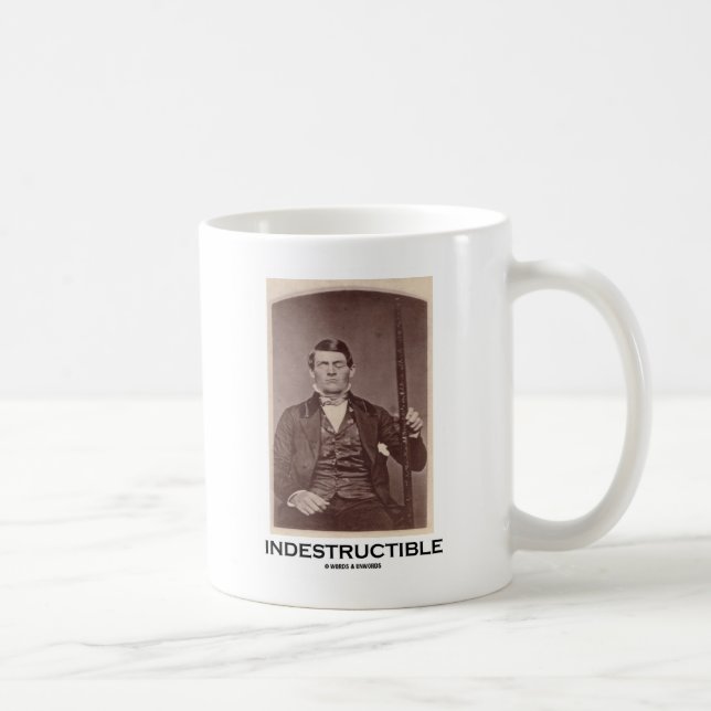 Indestructible (Phineas Gage) Coffee Mug (Right)
