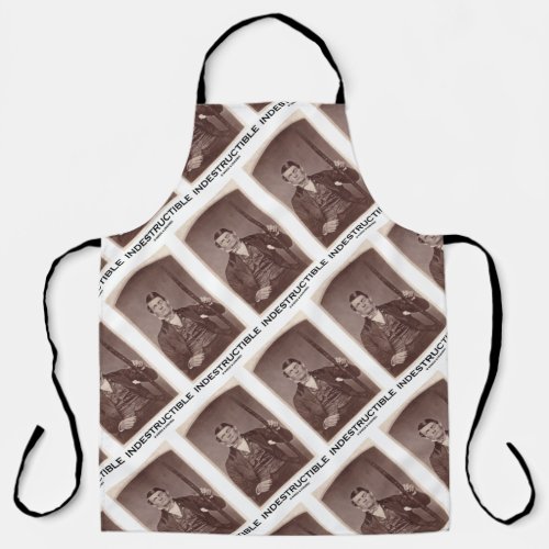 Indestructible Phineas Gage Psychology Humor Apron