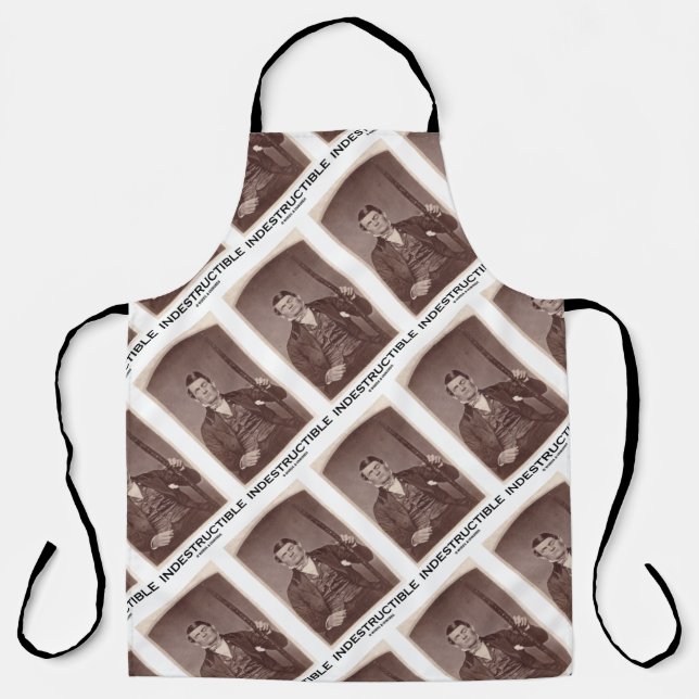 Indestructible Phineas Gage Psychology Humor Apron (Front)
