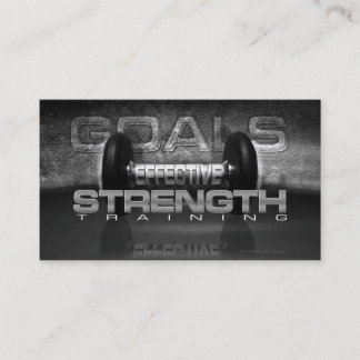 Indestructible Strength Training Business Card