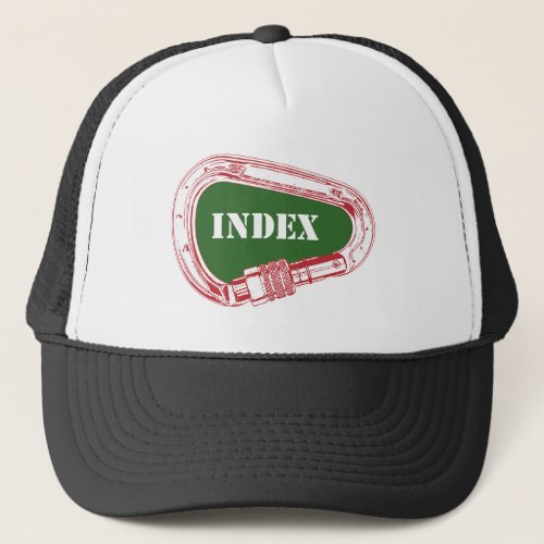 Index Climbing Carabiner Trucker Hat
