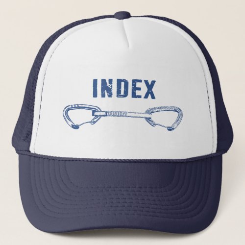 Index Climbing Quickdraw Trucker Hat