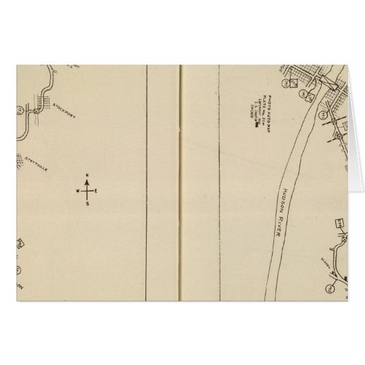 Index map Columbia County Rensselaer County NY (Front Horizontal)