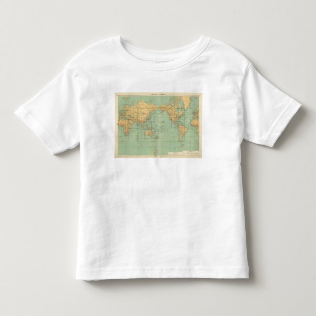 Index map New mercantile marine atlas Toddler T-shirt (Front)