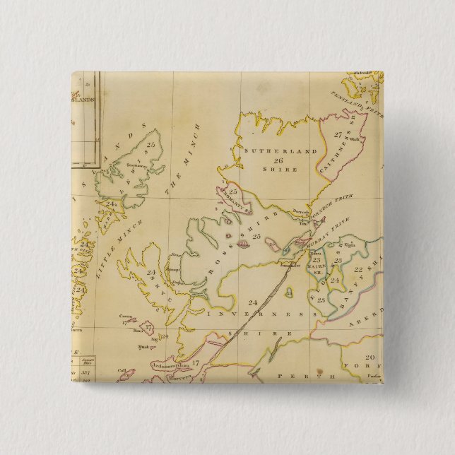 Index map pinback button (Front)