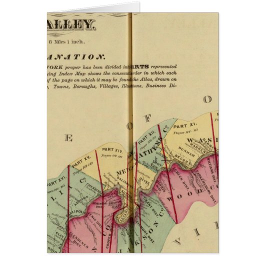 Index map to Atlas of the Upper Ohio River Cards (Front)