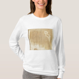 Index Michigan and Indiana Border Survey T-Shirt