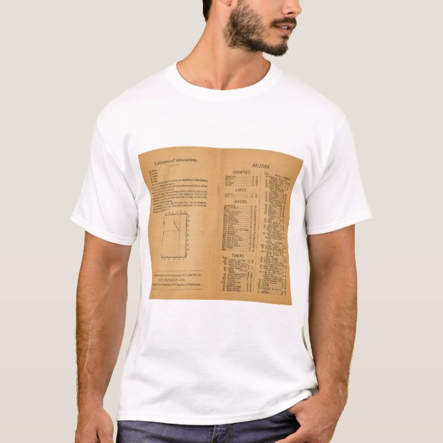 Index Rand McNally's Arizona T-Shirt (Front)