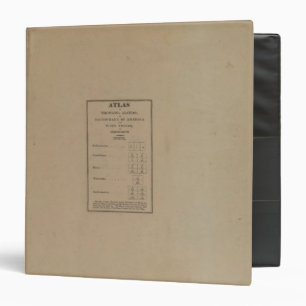 Index to Atlas Binder
