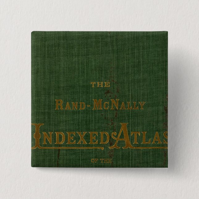 Indexed Atlas Pinback Button (Front)