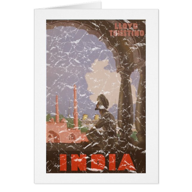 India-1927 - distressed cards (Front)