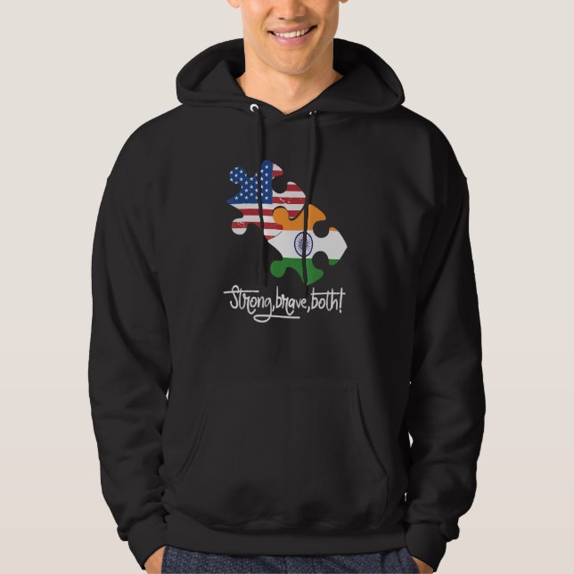 India 1 hoodie (Front)