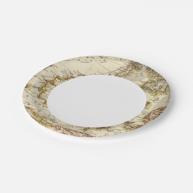 India 3 paper plates (Angled)