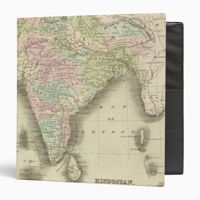India 9 3 ring binder (Front/Inside)