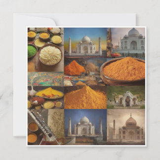 "India:A Land of Diverse beauty" Holiday Card