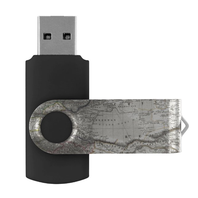 India and China USB Flash Drive (Opened)
