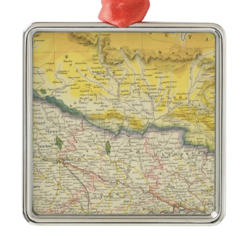 India and Nepal Metal Ornament