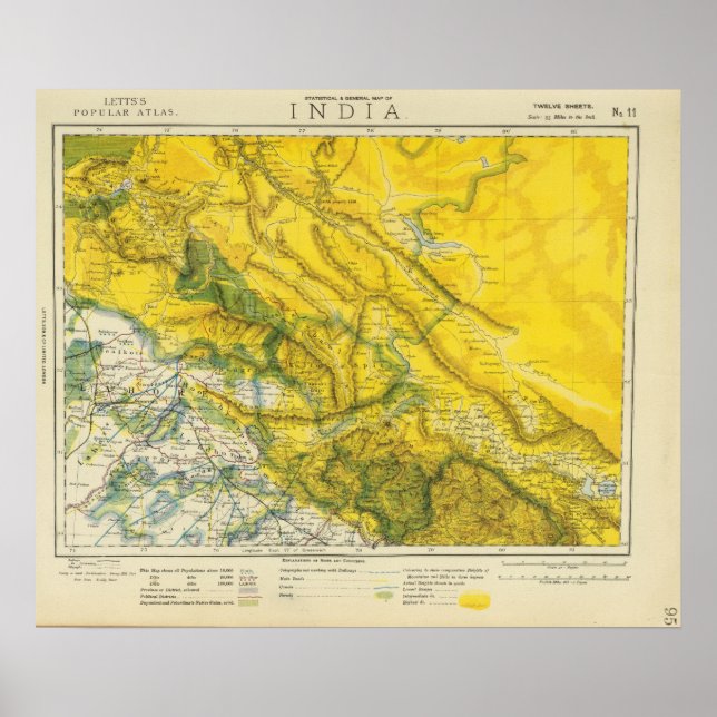 India and Pakistan Poster (Front)