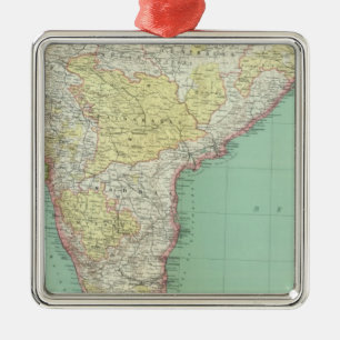 India and Sri Lanka 2 Metal Ornament