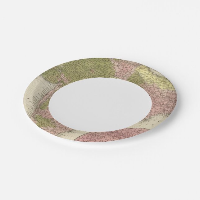 India and Sri Lanka Paper Plates (Angled)