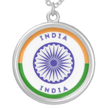 India Ashoka Chakra Patriotic Round Shape