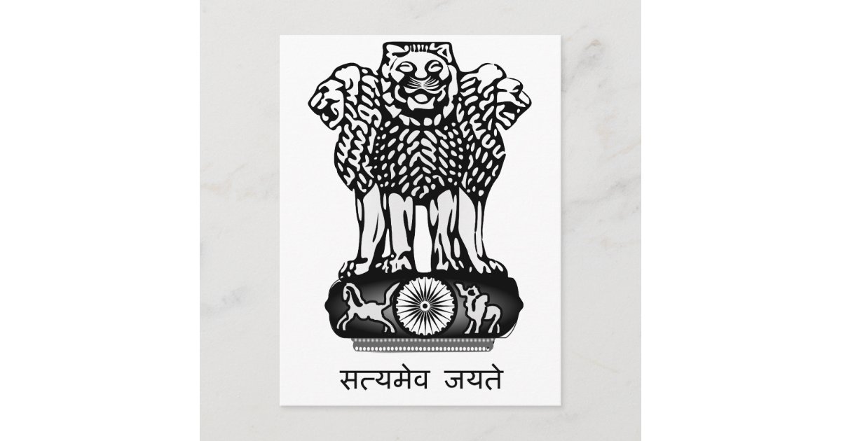 India Ashoka Chakra Postcard | Zazzle